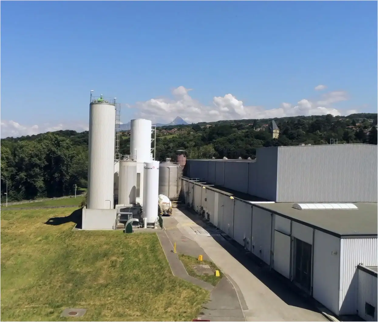 Papeteries du Léman industrial site in Publier